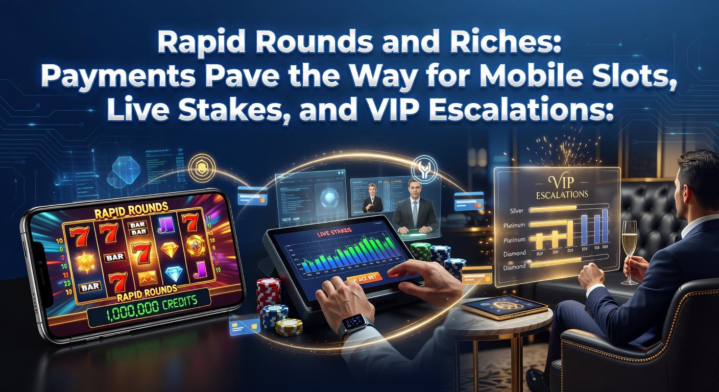 Smartphone displaying vibrant mobile slot reels spinning rapidly alongside instant payment icons like Apple Pay and crypto wallets, illustrating seamless deposits fueling quick-play casino action