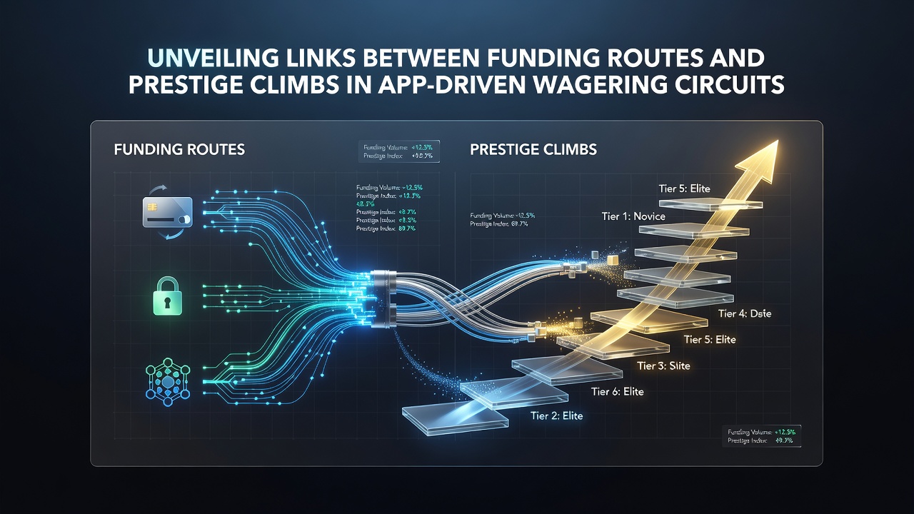 Diagram illustrating connections between payment routes, security checks, and VIP progression ladders